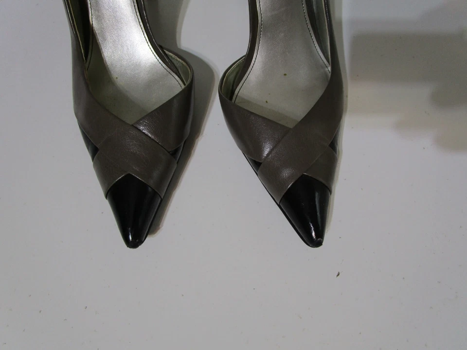 Zapatos de salón Next para mujer punta en punta 2 tonos topo 3" tacones talla 6 Foto 3 de 4