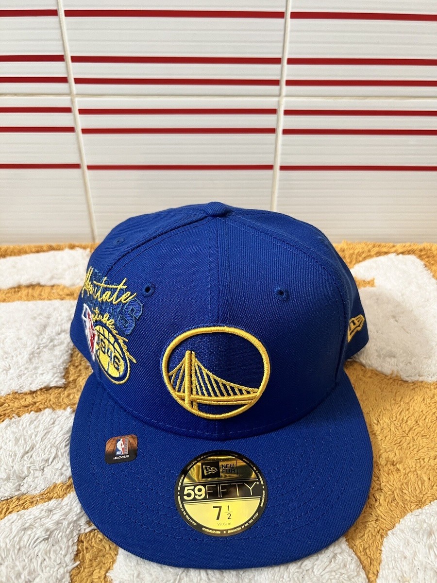 New Era 59FIFTY ウォリアーズ 7 1/2 クラウン 7x Golden State Warriors Hat New Era 59Fifty Fitted 75th