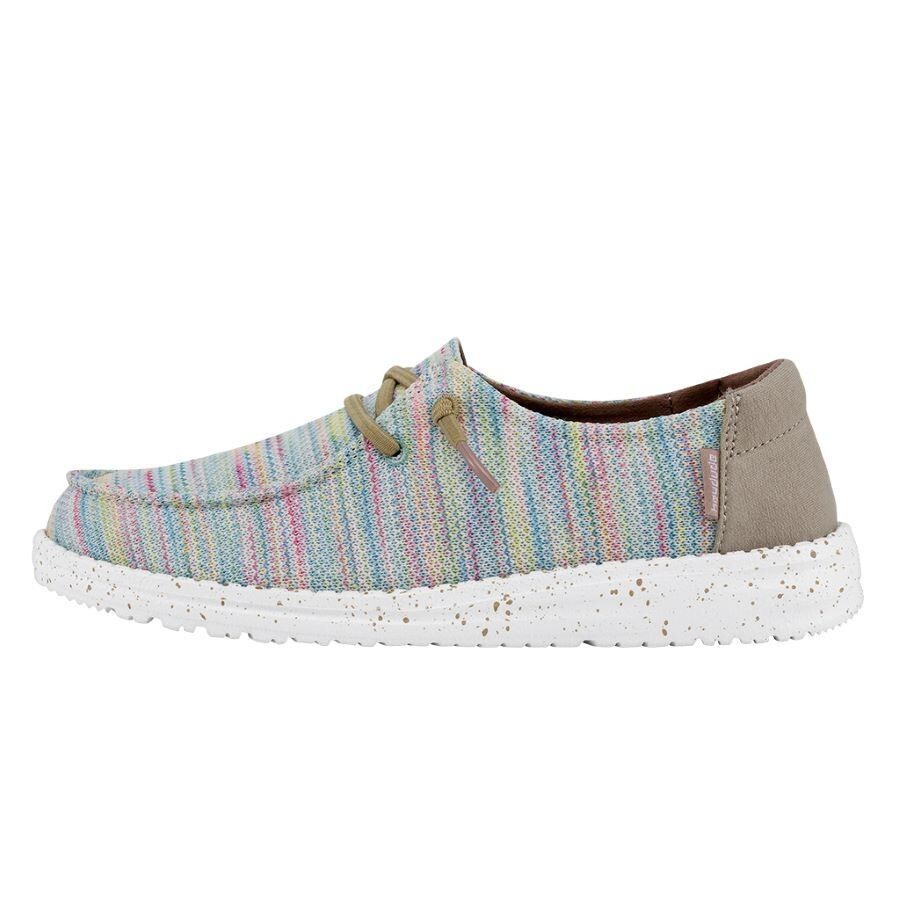 Women's Hey Dude Wendy Sox Aurora White Shoe -121920214 | eBay