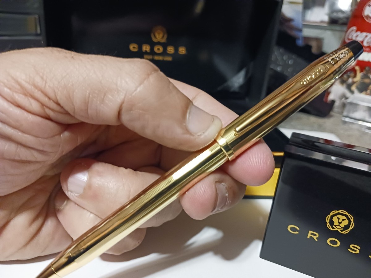 NEW Cross USA Classic Century II 23kt Gold Ballpoint Pen $300