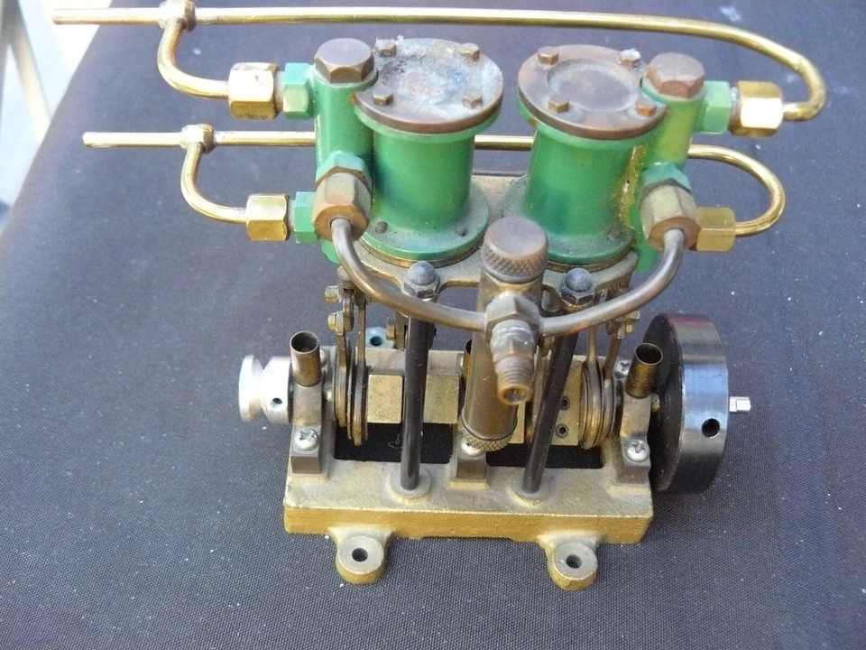 MOTEUR SAITO STEAM ENGINE T2 - MOTEUR A VAPEUR - - Photo 3/4