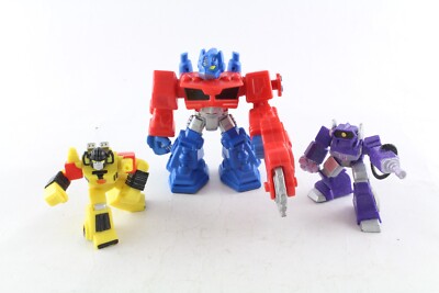 Transformers Robot Heroes Shockwave Sunstreaker Optimus Prime
