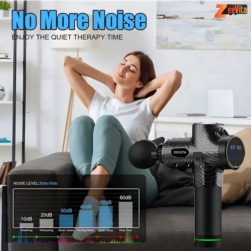 Massage Gun Deep Tissue, Portable Muscle Percussion Massager Muscle Pain Relief - Picture 7 of 11