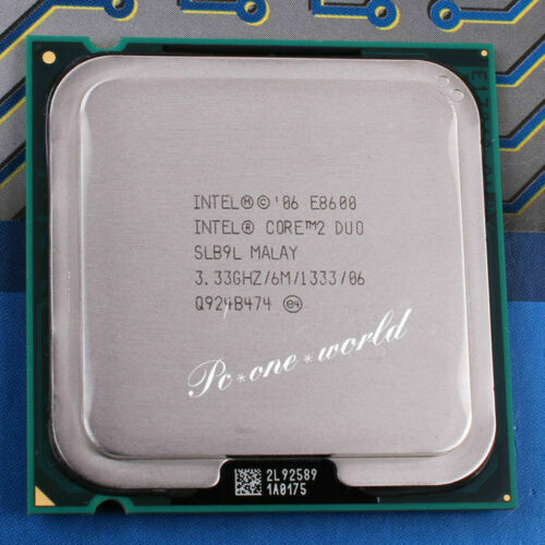 Intel Core 2 Duo E8200 E8300 E8400 E8500 E8600 LGA 775 6M Desktop CPU Processor - Picture 6 of 6