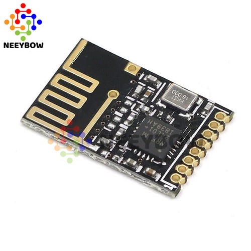 Mini NRF24L01 SMD 1.27MM Wireless Transceiver Module Small Size - Picture 4 of 5