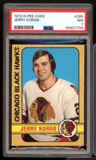 Jerry Korab Rookie Card 1972-73 O-Pee-Chee #285 PSA 7