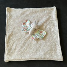 Carters Just One You Pink Floral BUTTERFLY Plush Security Blanket Lovey