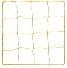 Champion Sports 4.0 mm Official Size Soccer Net (Yellow)