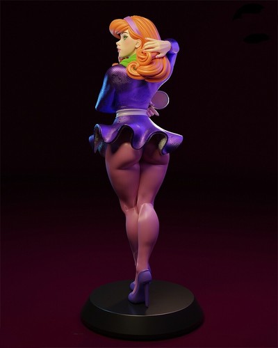 Daphne 1/4 Unpainted GK Model 3D Print Figure Unassembled Resin Garage Kit 48cmH - Picture 8 of 11