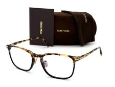 Tom Ford FT5699 056 Tortoise Black / Blue Block 55mm Eyeglasses TF5699