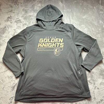 Fanatics Authentic Pro Vegas Golden Knights Gray Pullover Hoodie 3XL