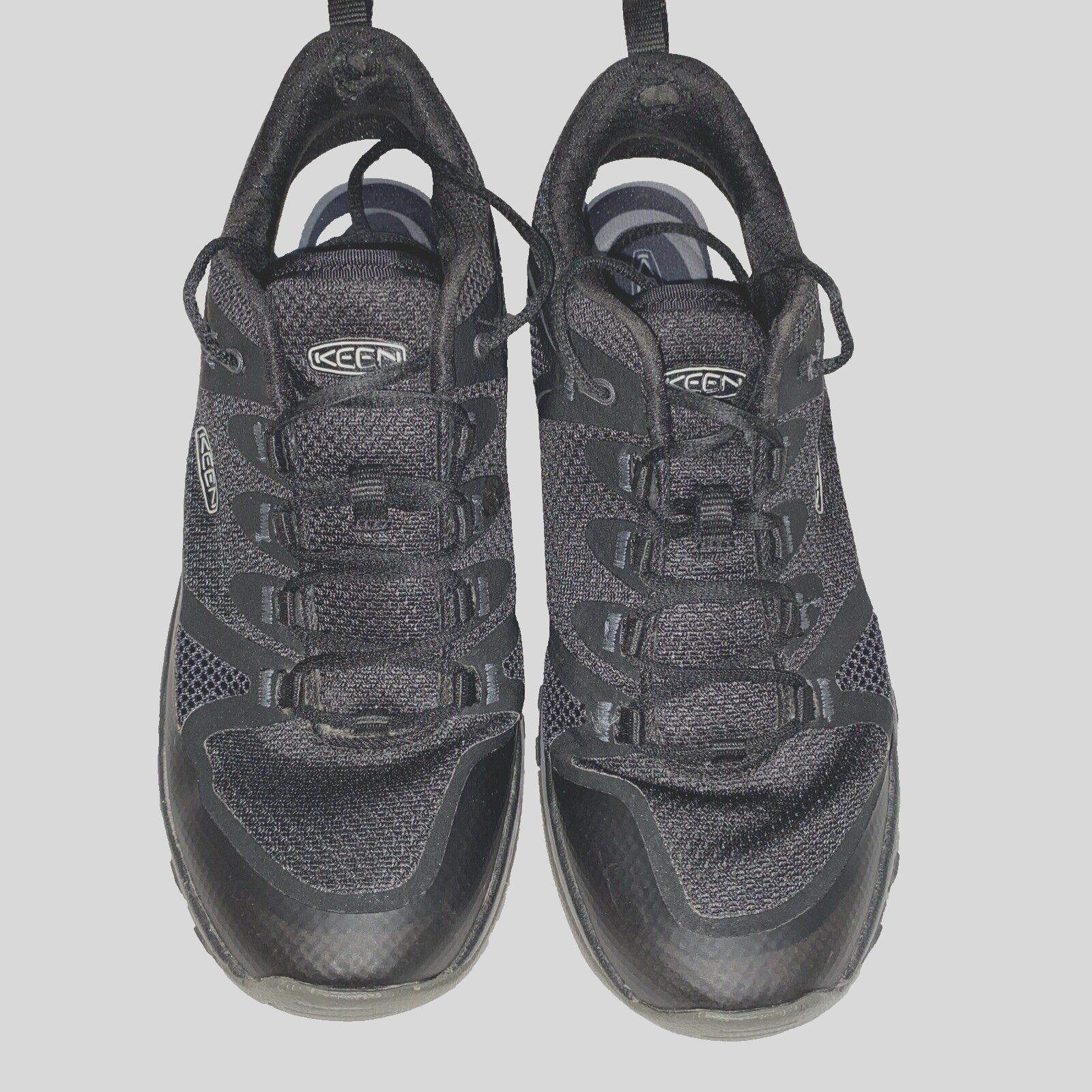 Scarpa Keen donna 8 running atletica trekking nera cravatta a rete