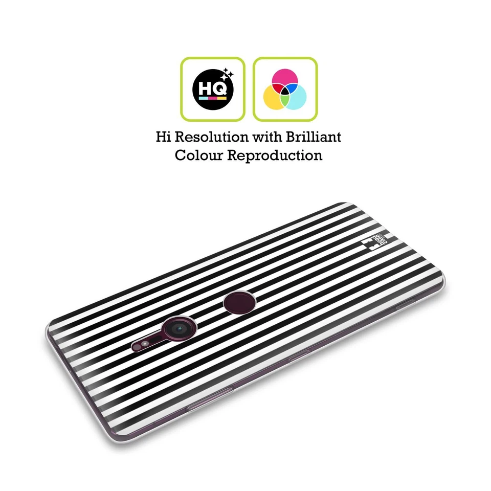 CAPA DE CABEÇA DESIGNS LISTRAS VERTICAIS CAPA GEL MACIA PARA TELEFONES SONY 1 - Imagem 2 de 4