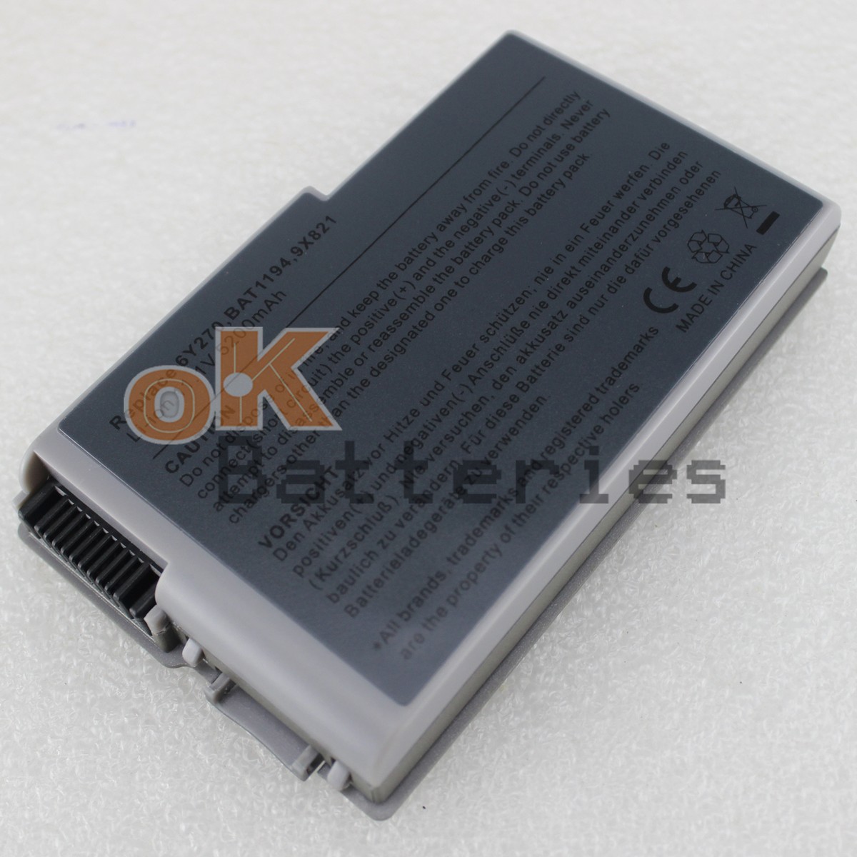 50365_GMBH, Batteria DELL Latitude D500, D600, Li-ion, 11 50365_GMBH, Batteria DELL Latitude D500, D600, Li-ion, 11