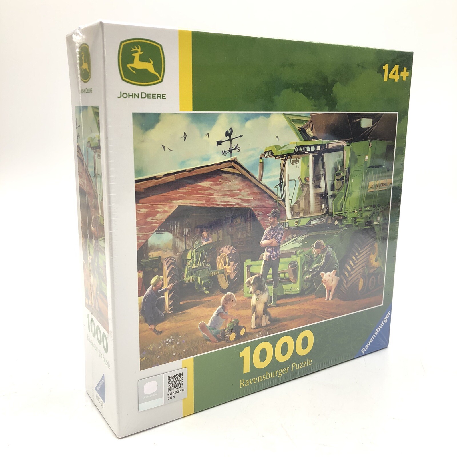 John Deere Ravensburger 1000 Jigsaw Puzzle 80 269 John Deere Legacy (New Sealed)