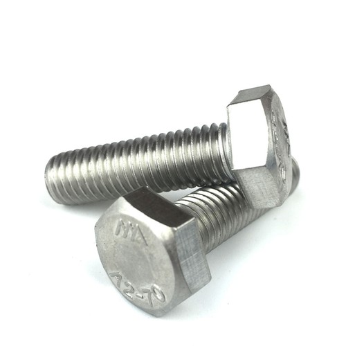 M5 - 0.8 304 Stainless Steel Metric Full Thread Hexagon Head Bolts Screws DIN933 - Bild 4 von 6