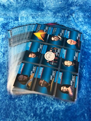Star Trek: The Next Generation Inaugural Edition Complete Trading Card Base Set
