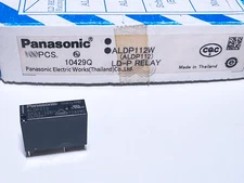5PCS ALDP112W ALDP112 Panasonic Slim Power Relay 12VDC SPST-NO 5A 4-Pin