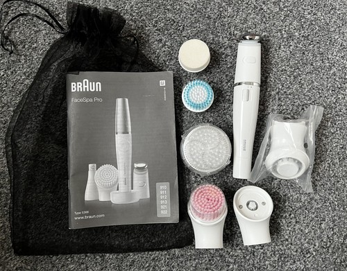 Braun FaceSpa Pro 5366 Facial Cleanser 910 911 White Unused PLEASE READ DESC - Picture 2 of 10