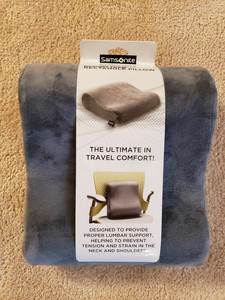 samsonite memory foam contour pillow