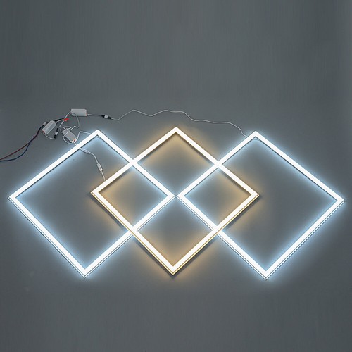 48W Bright LED Panel Frame Border Edge Light Cool White 600 x 600mm Ceiling Lamp - Picture 4 of 27