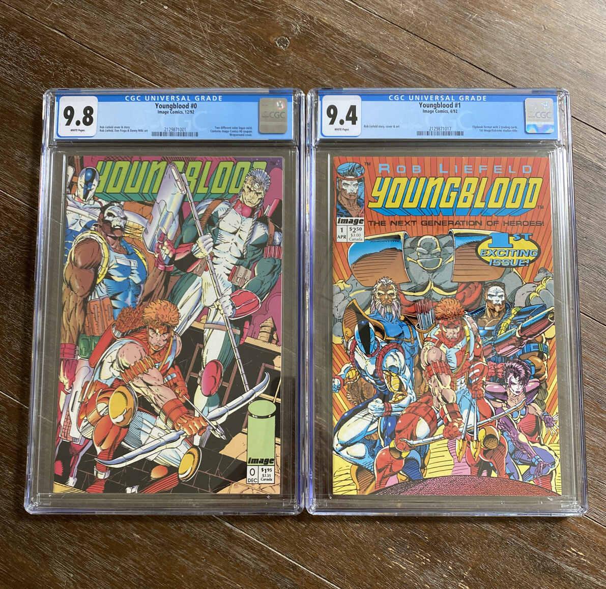 Youngblood 0 CGC GRADED 9.8 Plus 1 CGC 9.4 Contains Cards & Coupon eBay