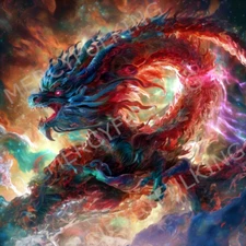 Dragon - Digital AI Art Image (4k HD) High Resolution Print Download
