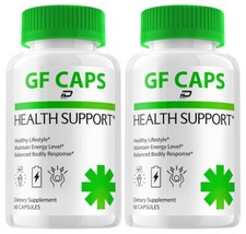 (2 Pack) GF Caps Capsules – GFCaps, All Natural Glycogen Support Support Energy