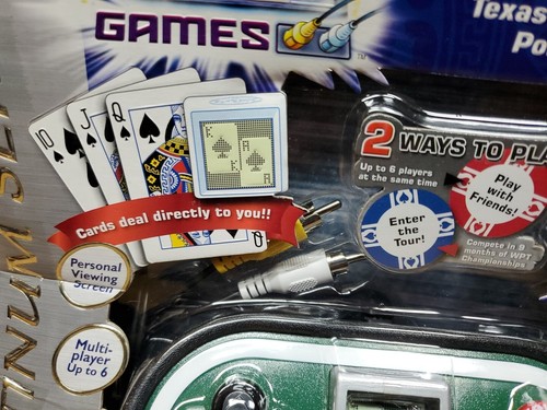 NEW World Poker Tour WPT Plug and Play TV Game Platinum Version Jakks *Bonus DVD - Picture 7 of 15