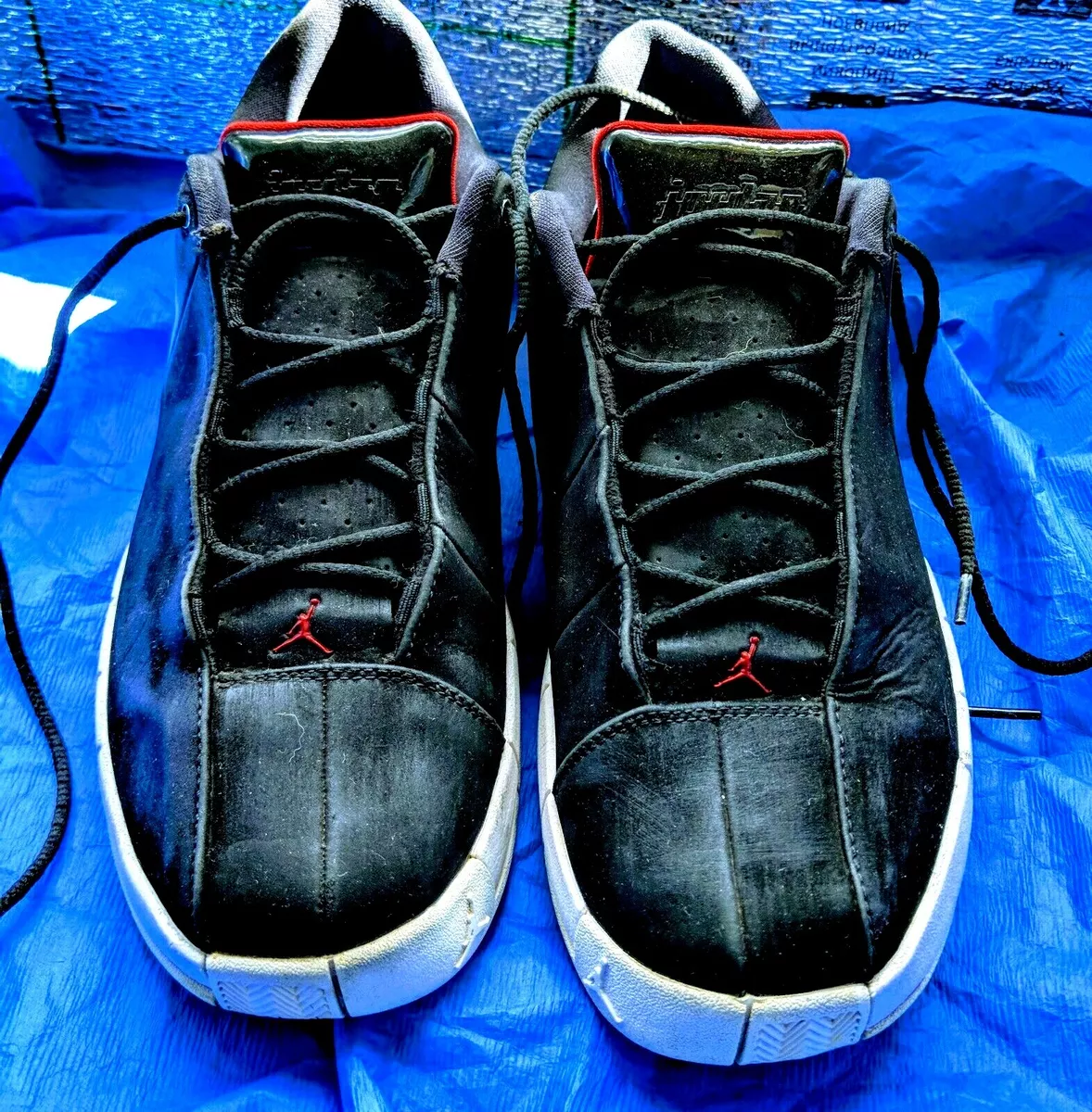 Jordan TE Team Elite 2 Low Black Red White Shoes AO1696 001 110