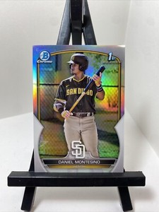 2023  Bowman Chrome Prospect 1st /499 Refractor  #BCP-114  Daniel Montesino RC