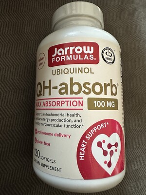 Jarrow Formulas Ubiquinol COQ10 Softgels - 120 Count