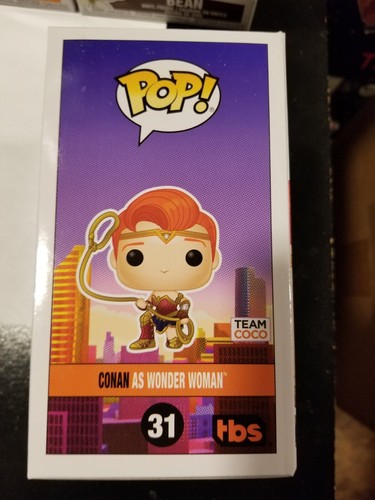 Funko Pop Conan WW84 31 Conan As Wonder Woman Tbs - Picture 4 of 5