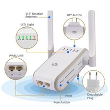 300 Mbps Wireless Signal Amplifier 802.11 WiFi Repeater Router