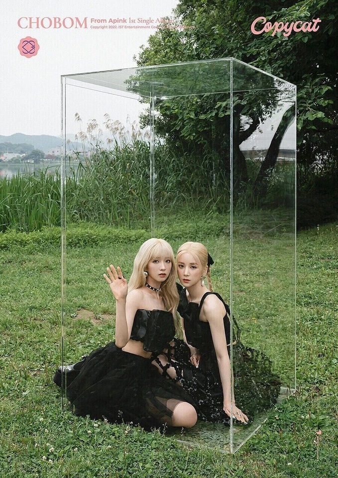 APINK CHOBOM COPYCAT 1st Single Album PLATFORM Ver/Card Album+Foto Karte+Sticker - Bild 3 von 4