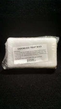 TRAPPING WAX 1 POUND BLOCK WHITE ODERLESS TRAP WAX COYOTE TRAPPING WAX