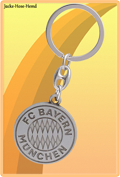 Fc Bayern MüNchen SchlüSselanhäNger Logo Meisterschale Offizielles Lizenzprodukt-image