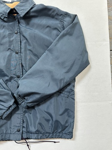 Vintage 50s 60s LL Bean Chamois Lined Nylon Coach’s Jacket Womens Size L - Picture 3 of 11