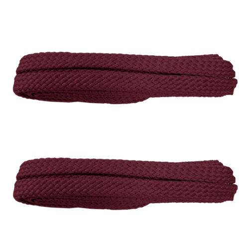 Shoe String New Balance Cross Woven Flat Shoelaces (2 Pairs) Wide (9mm) 120cm - Picture 16 of 23