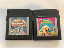 Nintendo Game Boy Color Games Barbie Ocean Discovery, Crazy Castle 3 (Tested)