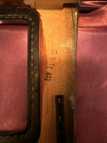 Mercedes Benz w126 Zebrano Shifter Center Console Wood & Switches Years '81-'85 - Picture 8 of 8