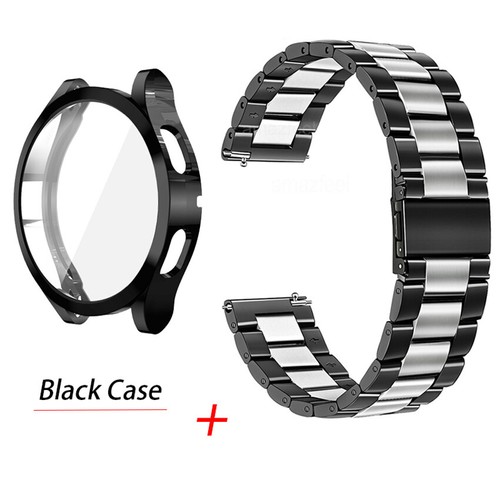 Do Samsung Galaxy Watch 6 klasyczny metalowy pasek pasek i etui TPU 43/47mm 40/44mm - Zdjęcie 27 z 29