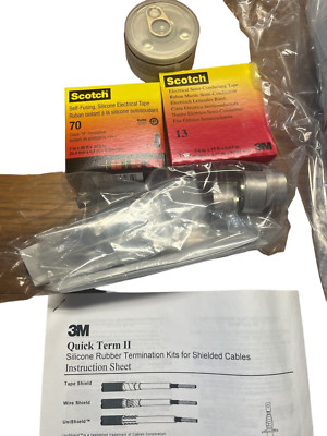 3M 5698K Cold Shrink QT-II Outdoor Termination Kit 15-35 Kv 1.10-1.65''