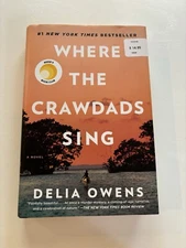 Where the Crawdads Sing by Delia Owens Hardcover Reese's Book Club Dust Jacket