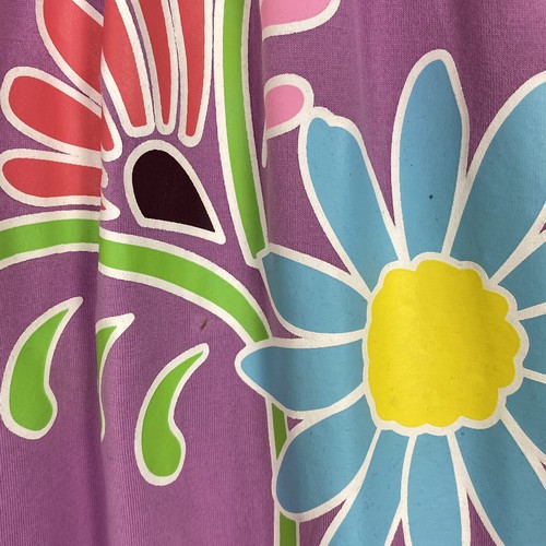 Hanna Andersson Girls Sun Dress 130 US 8 Purple Tie Straps Flower Summer - Picture 5 of 11