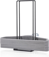 Hanger Organizer Stacker for Closet Laundry Room,Holds up 110 Wire Hanger,Bla...