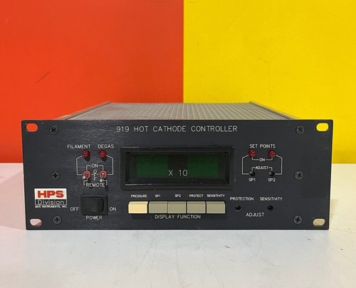 MKS HPS Model 919 Hot Cathode Ionization Gauge Controller , 120V, 50/60Hz TESTED - Picture 2 of 4