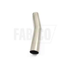 30 Degree T304 Stainless Steel Mandrel Bent Tube Exhaust Pipe 1.5D CLR 1.5" - 3"