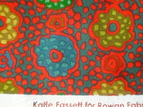 KAFFE FASSETT SAMARKAND GREEN GP58 26" X WOF original issue - Picture 2 of 2