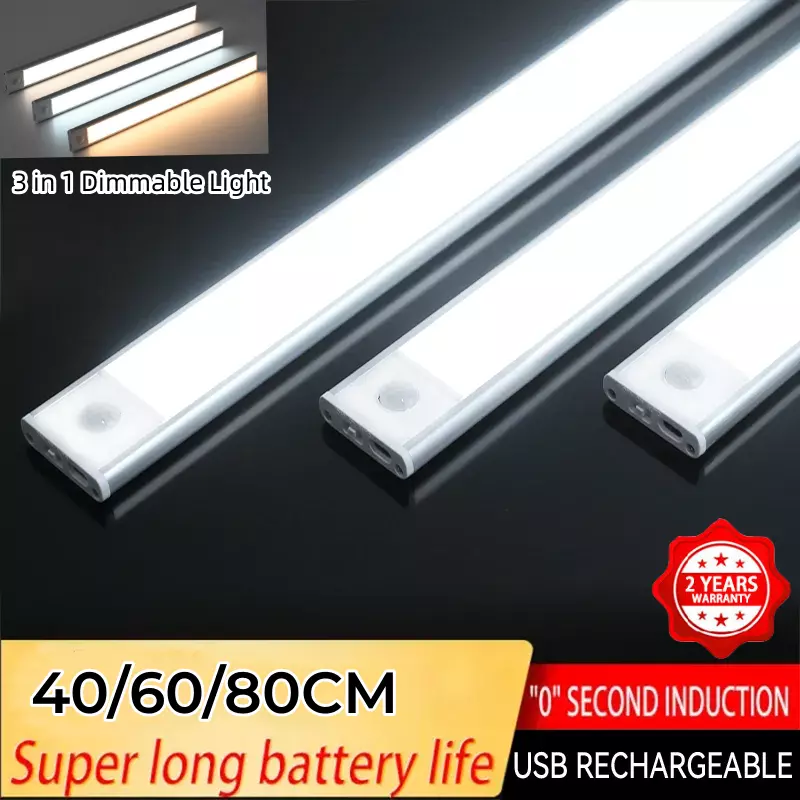 Usb rechargeable motion sale sensor light outdoor